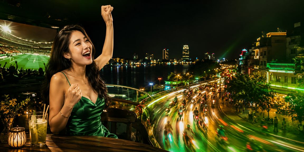 Người hâm mộ thể thao tại Hà Nội theo dõi trận đấu và đặt cược qua icd10