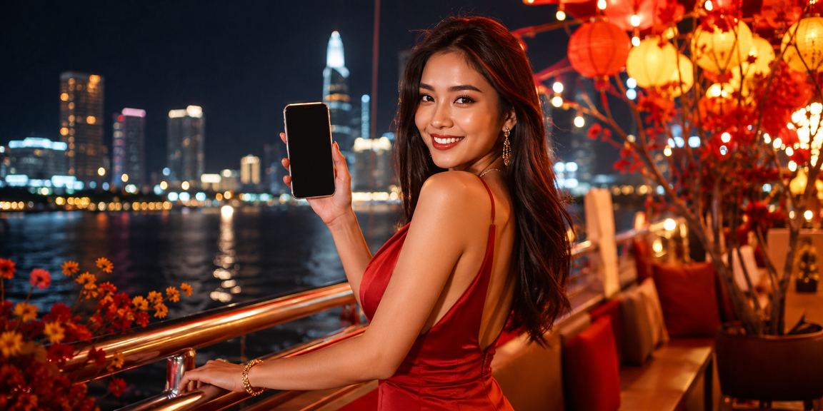 Không khí lễ hội sôi động tại TP.HCM với người dùng truy cập giải trí trực tuyến